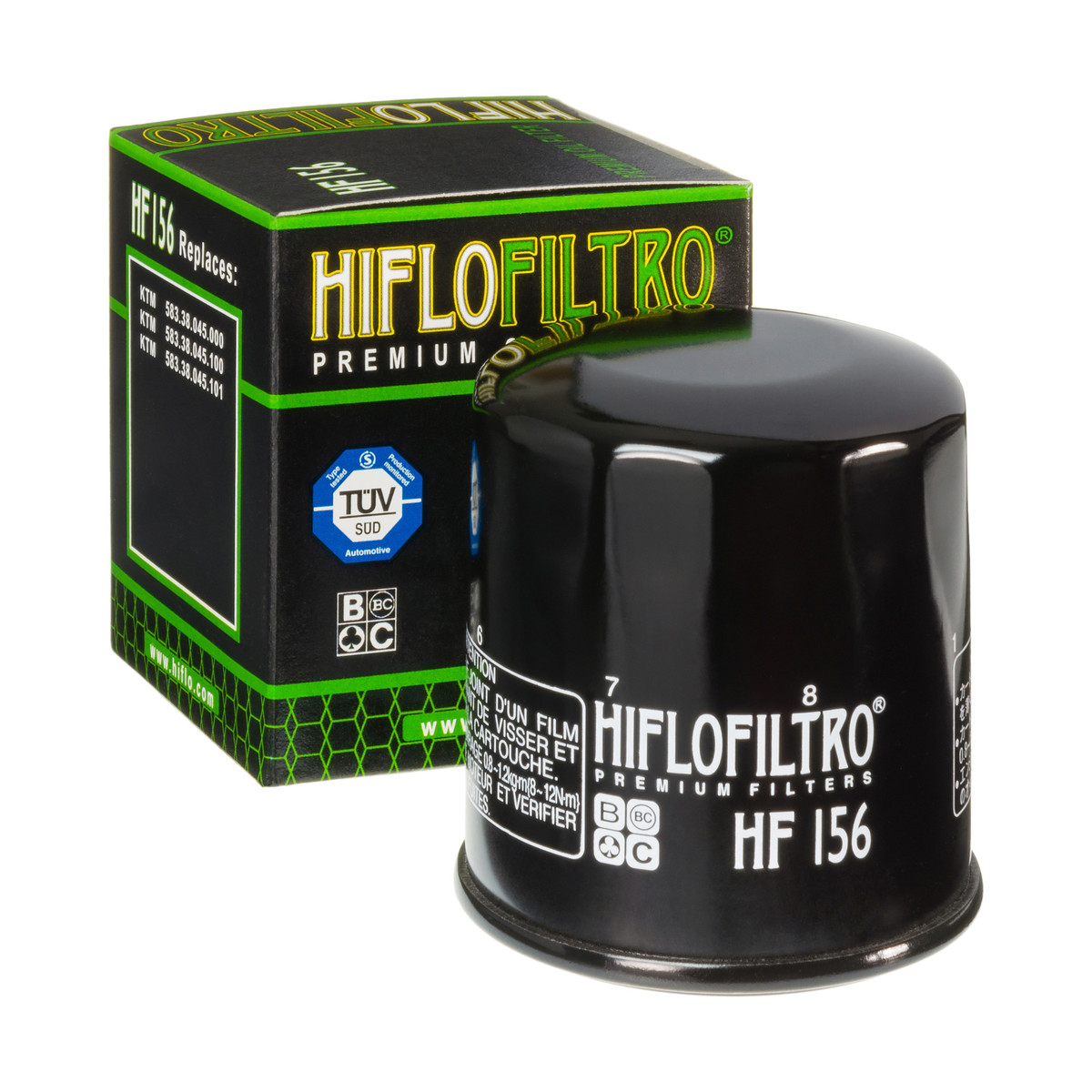 Olajszűrő Hiflofiltro HF156