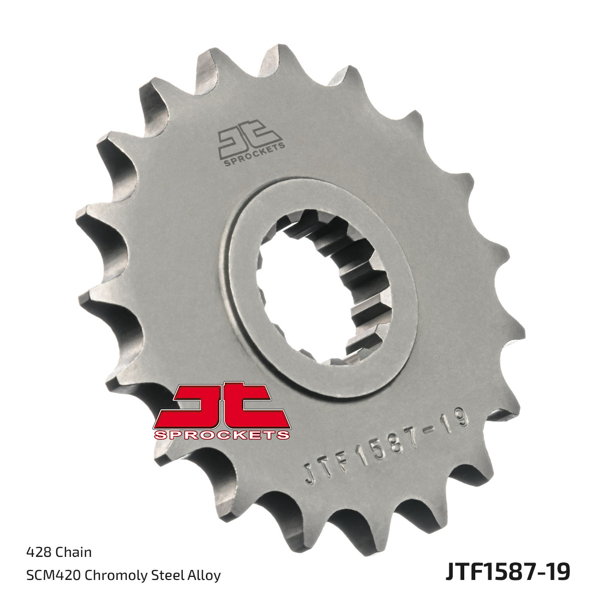 Lánckerék első, 428-as lánchoz, JTF1587.19