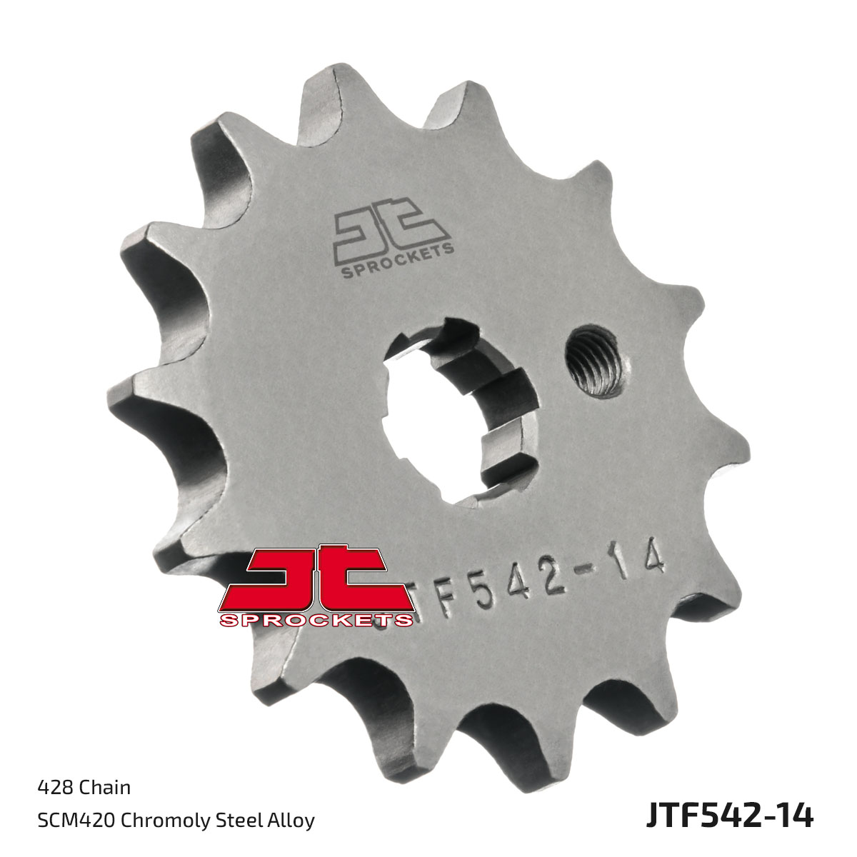 Lánckerék első, 428-as lánchoz, JTF542.14