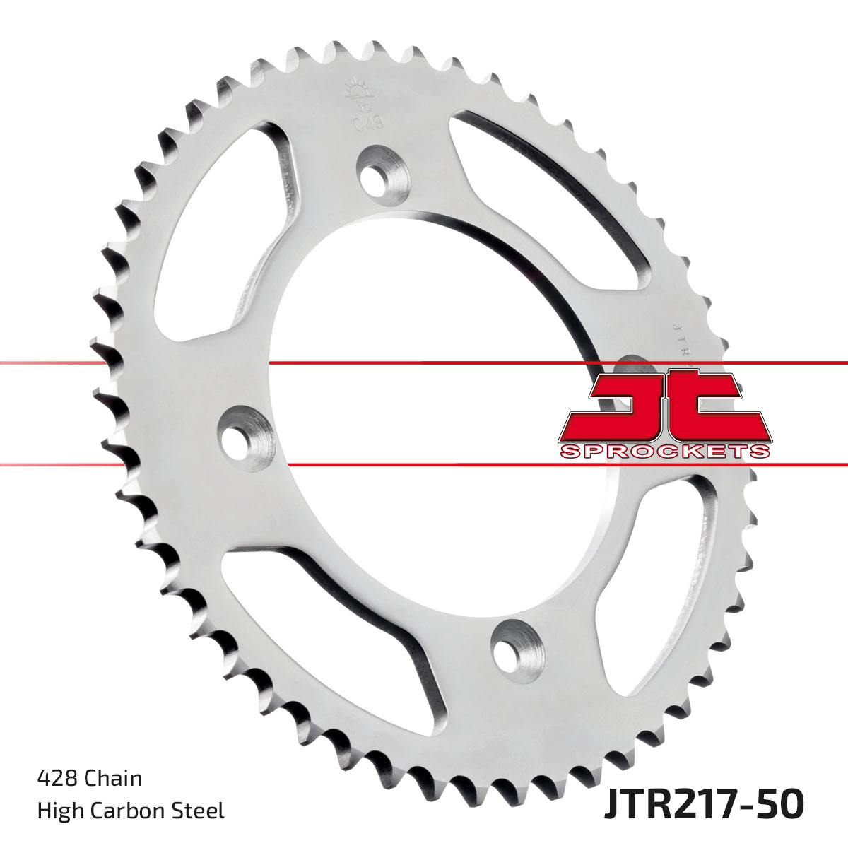 Lánckerék hátsó, 428-as lánchoz, JTR217.50