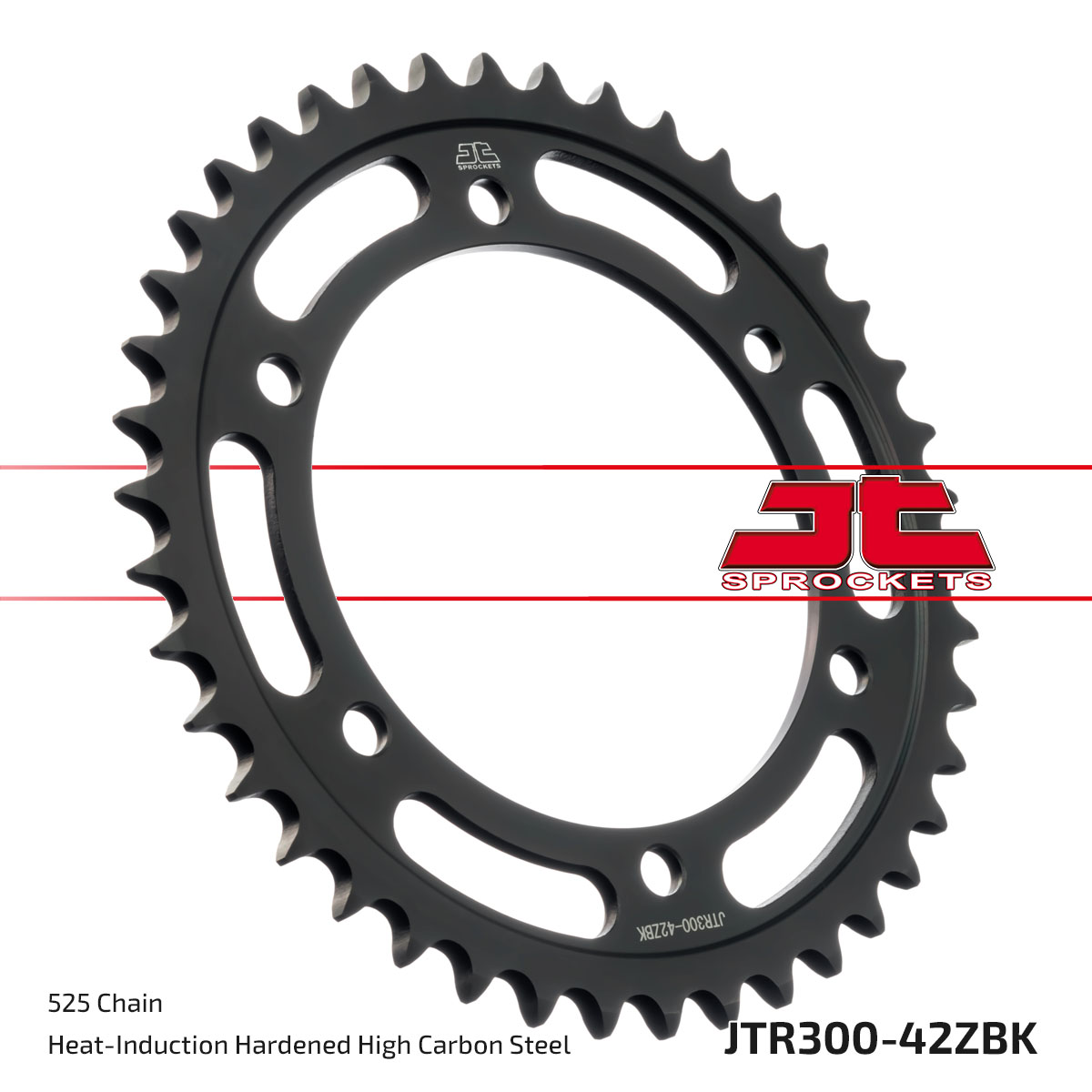 Lánckerék hátsó, 525-ös lánchoz, JTR300.42ZBK