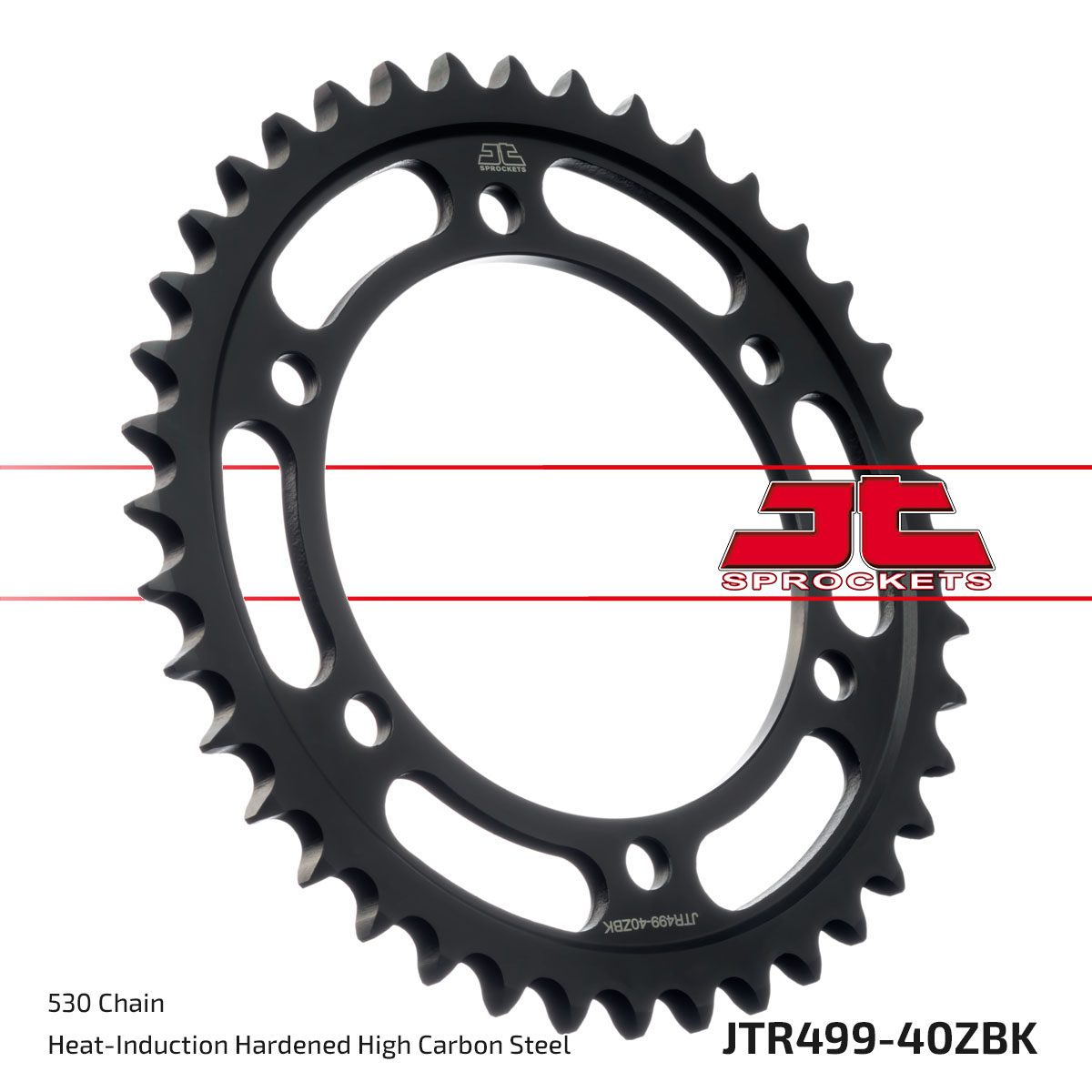 Lánckerék hátsó, 530-as lánchoz, JTR499.40ZBK