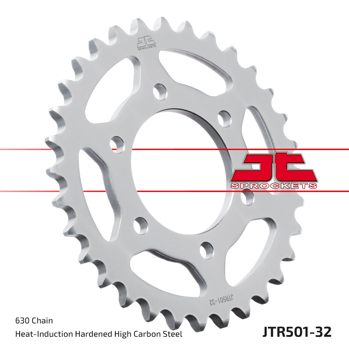 Lánckerék hátsó, 630-as lánchoz, JTR501.32