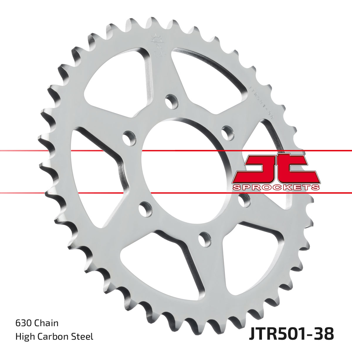 Lánckerék hátsó, 630-as lánchoz, JTR501.38