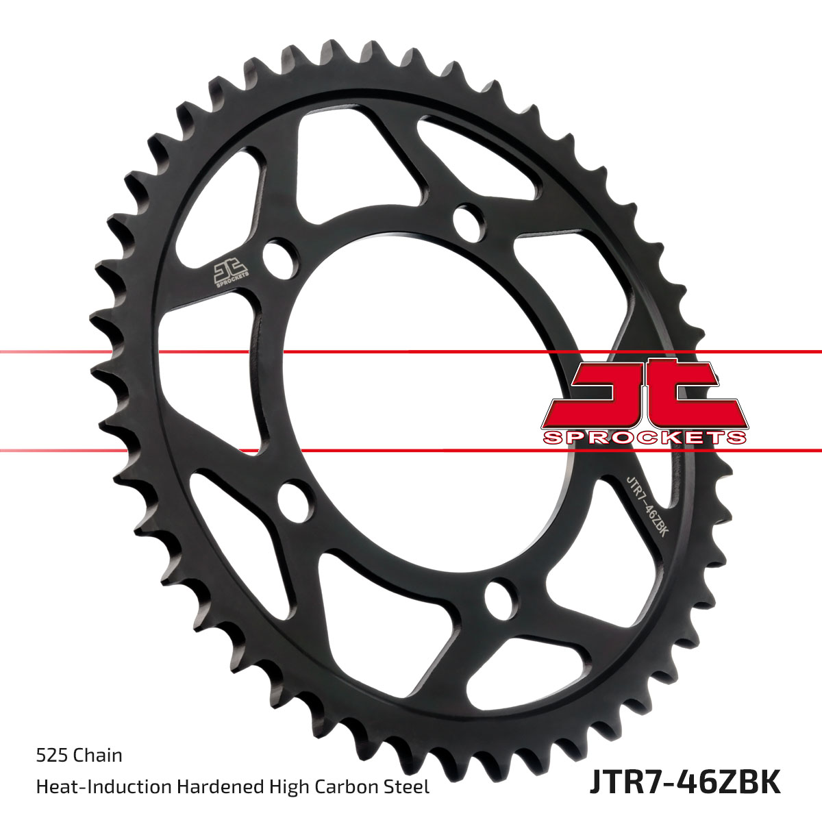 Lánckerék hátsó, 525-ös lánchoz, JTR7.46ZBK