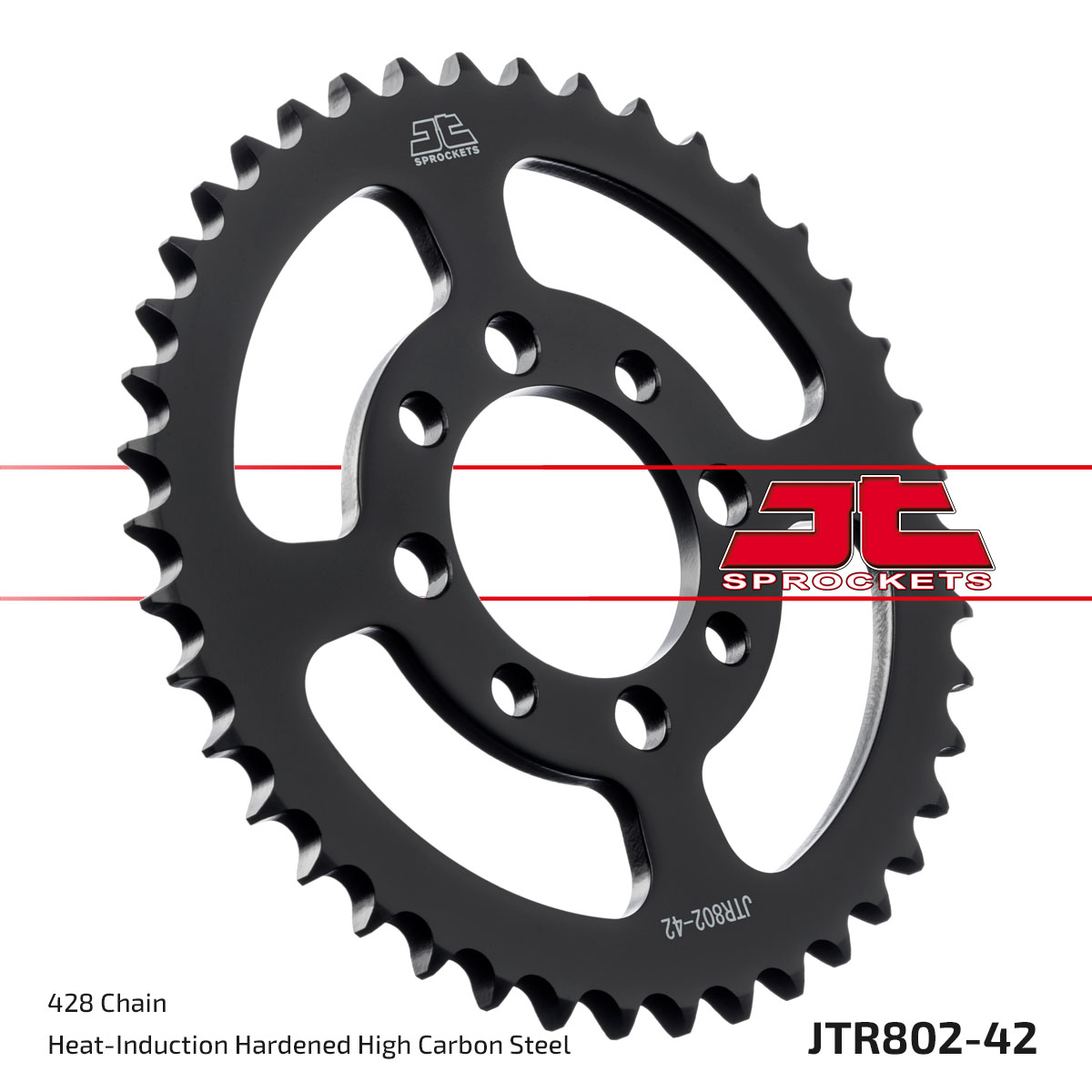 Lánckerék hátsó, 428-as lánchoz, JTR802.42