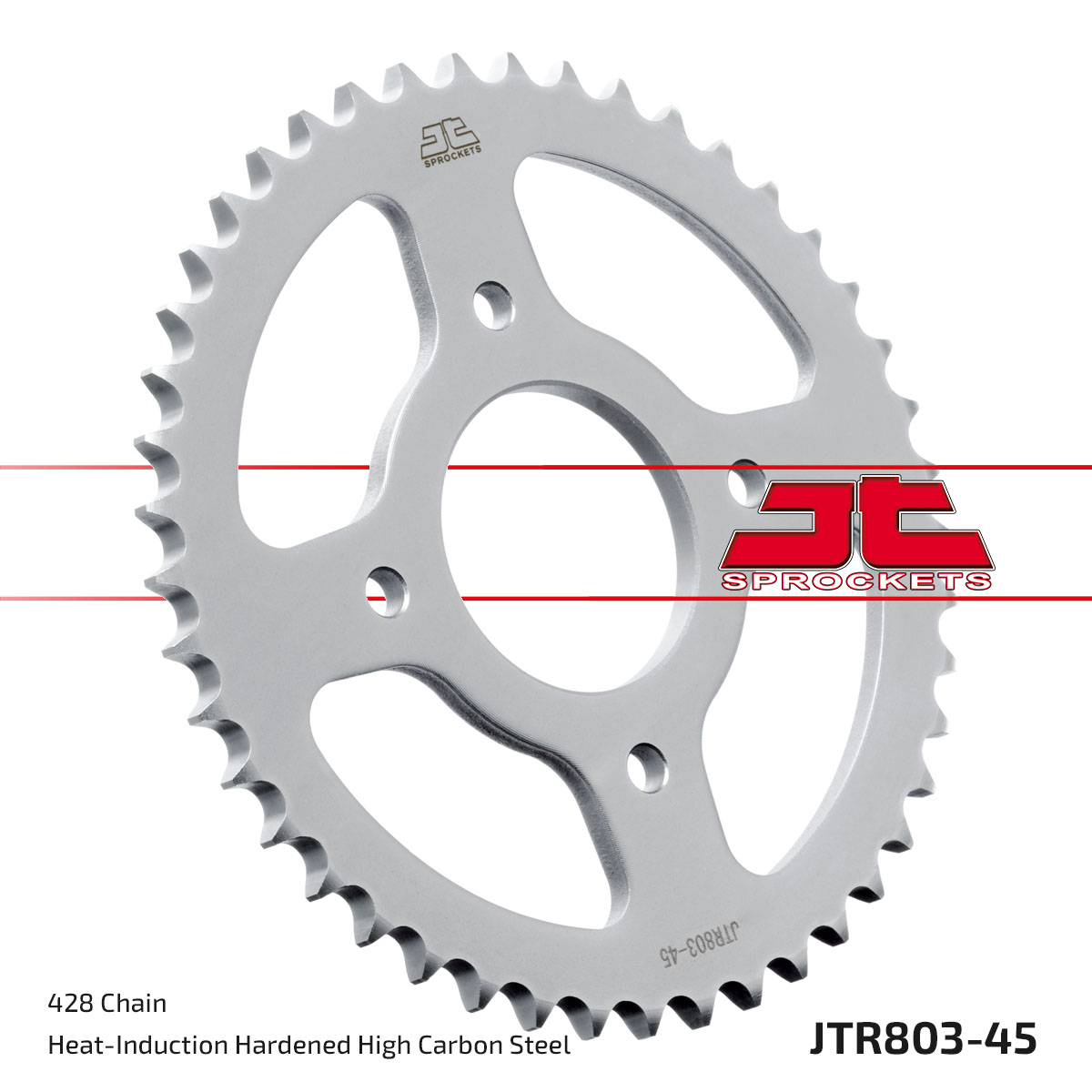 Lánckerék hátsó, 428-as lánchoz, JTR803.45