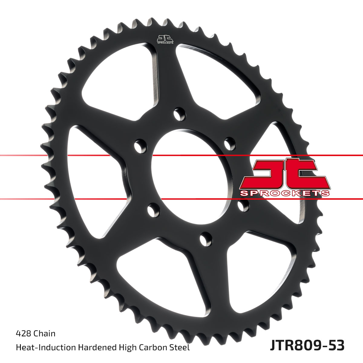 Lánckerék hátsó, 428-as lánchoz, JTR809.53