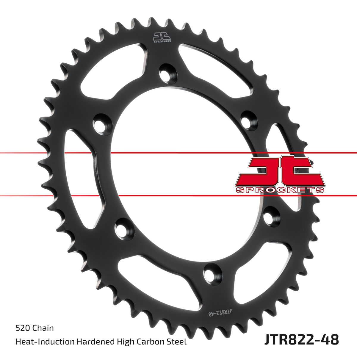Lánckerék hátsó, 520-as lánchoz, JTR822.48