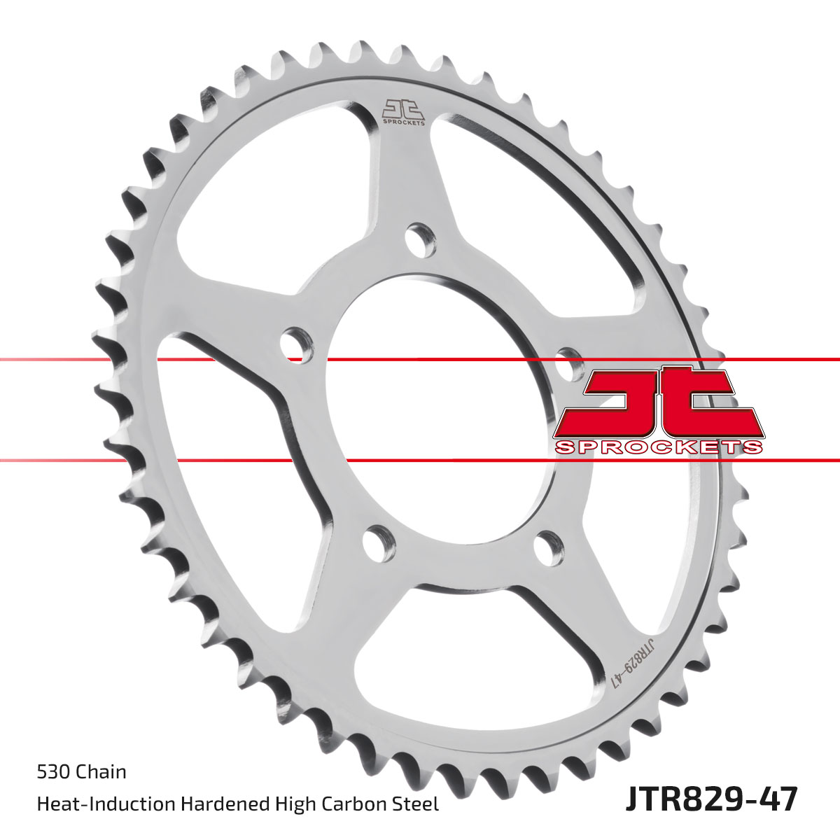 Lánckerék hátsó, 530-as lánchoz, JTR829.47