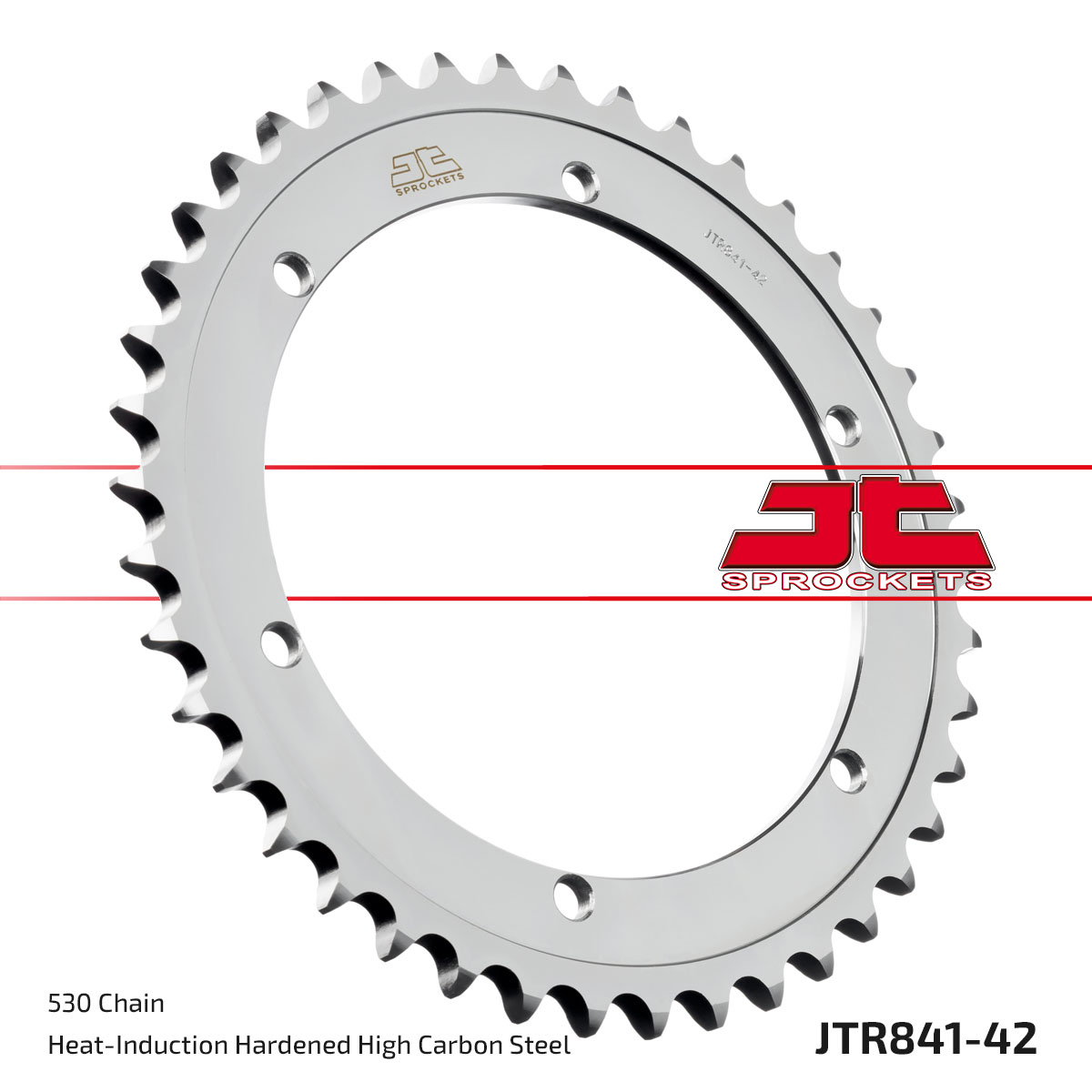 Lánckerék hátsó, 530-as lánchoz, JTR841.42