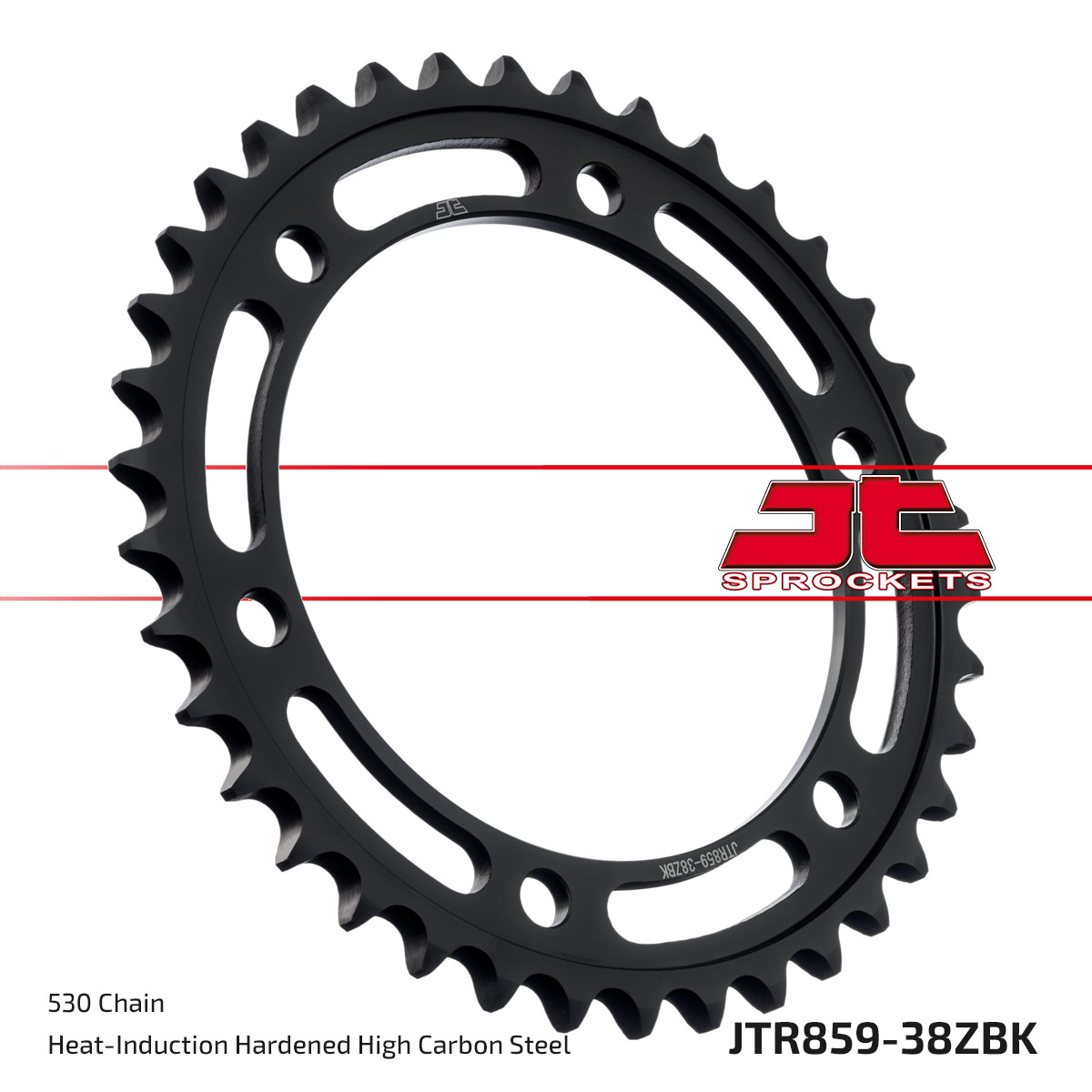 Lánckerék hátsó, 530-as lánchoz, JTR859.38ZBK