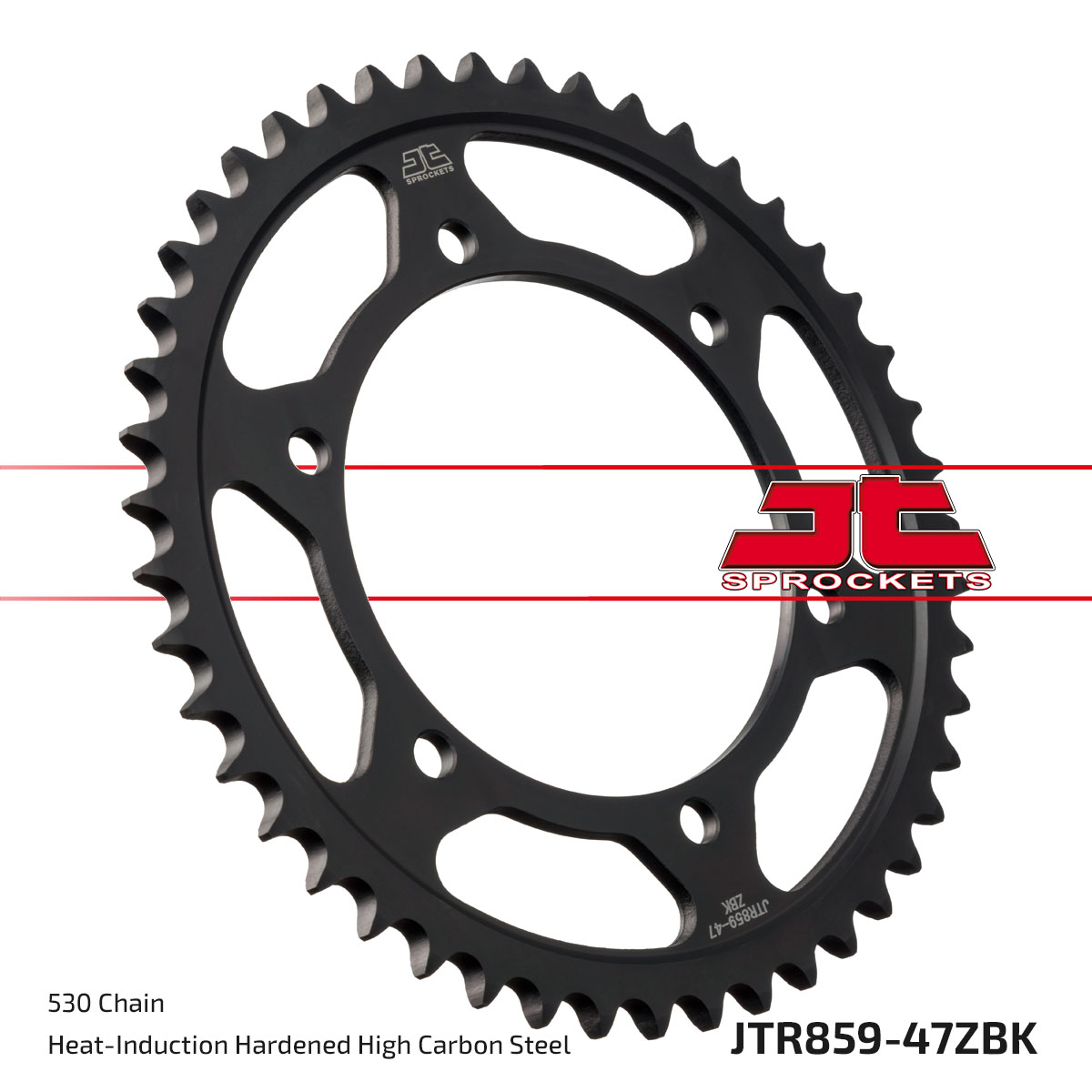 Lánckerék hátsó, 530-as lánchoz, JTR859.47ZBK