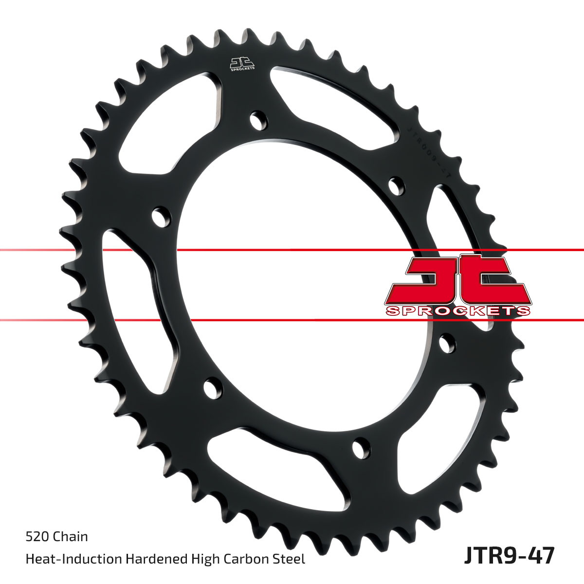 Lánckerék hátsó, 520-as lánchoz, JTR9.47