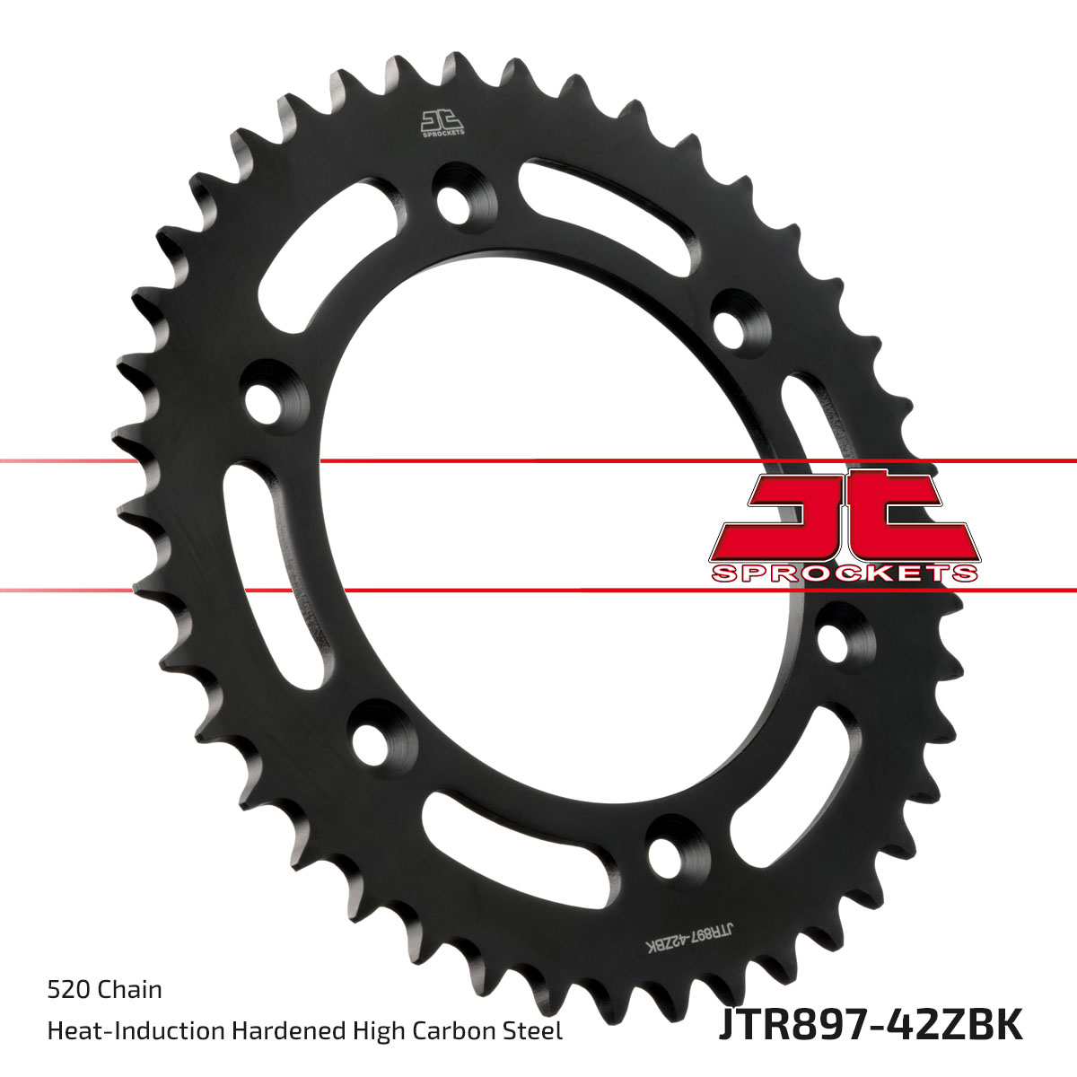Lánckerék hátsó, 520-as lánchoz, JTR897.42ZBK