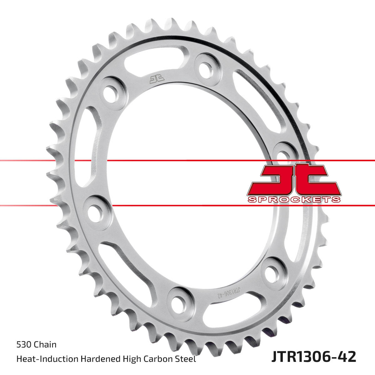 Lánckerék hátsó, 530-as lánchoz, JTR1306.42