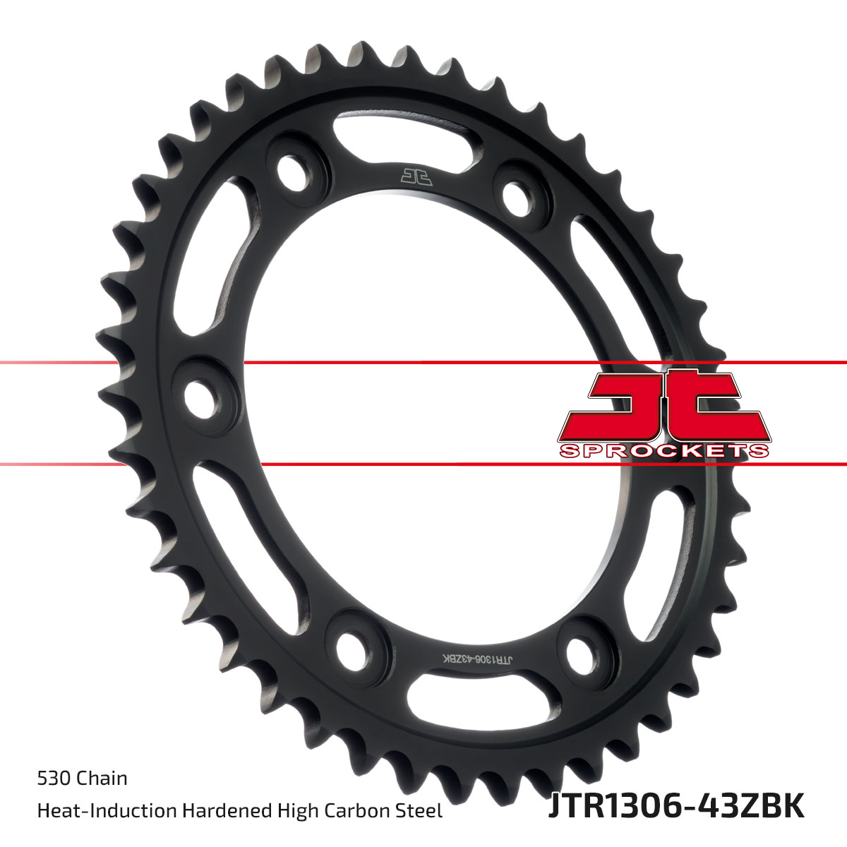 Lánckerék hátsó, 530-as lánchoz, JTR1306.43ZBK