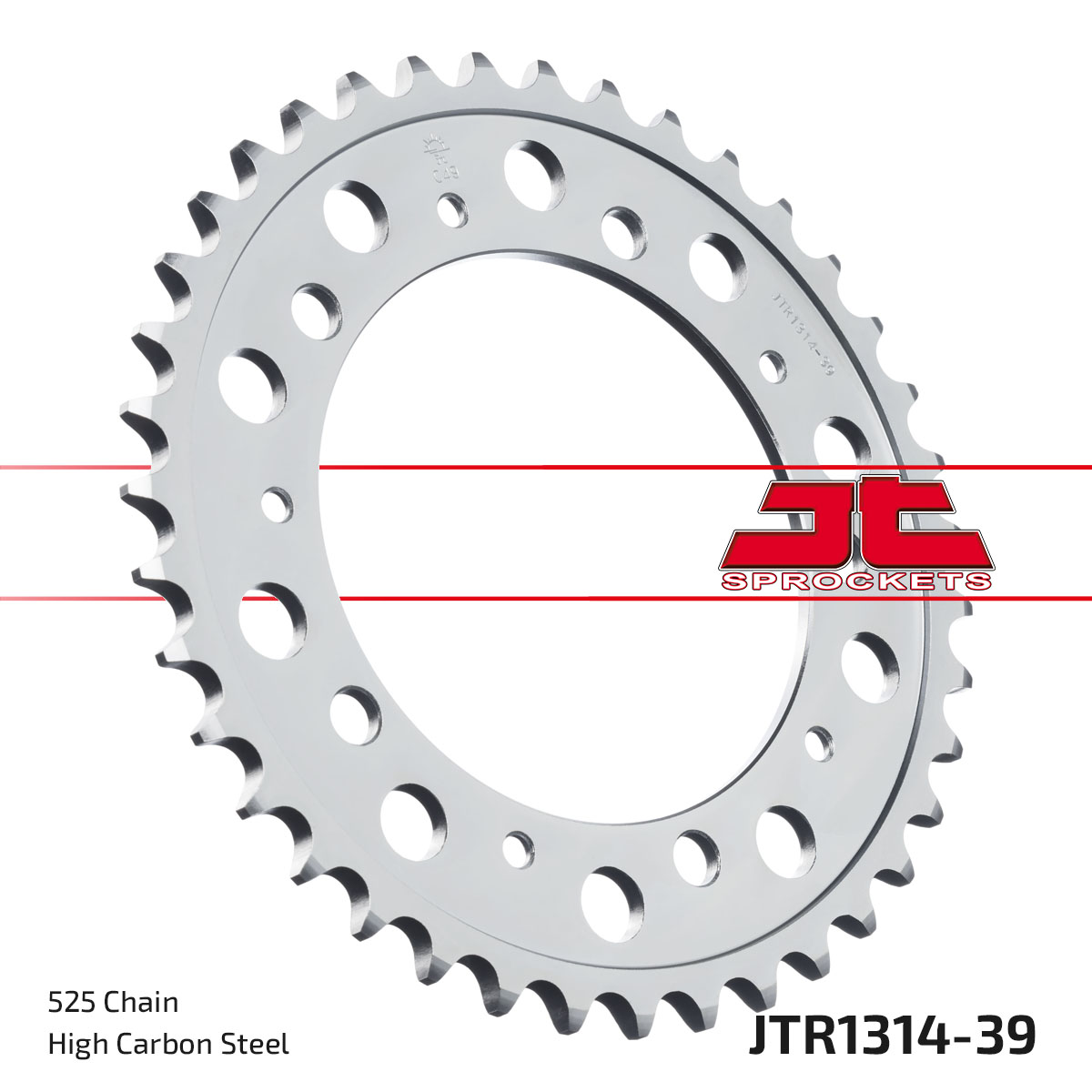 Lánckerék hátsó, 525-ös lánchoz, JTR1314.39