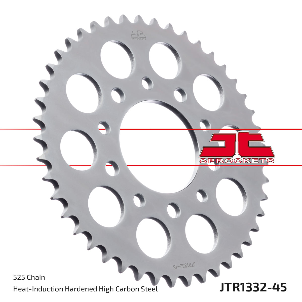 Lánckerék hátsó, 525-ös lánchoz, JTR1332.45