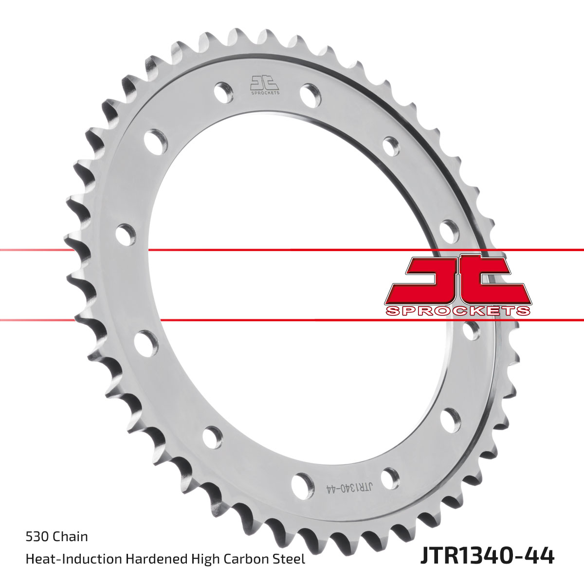 Lánckerék hátsó, 530-as lánchoz, JTR1340.44