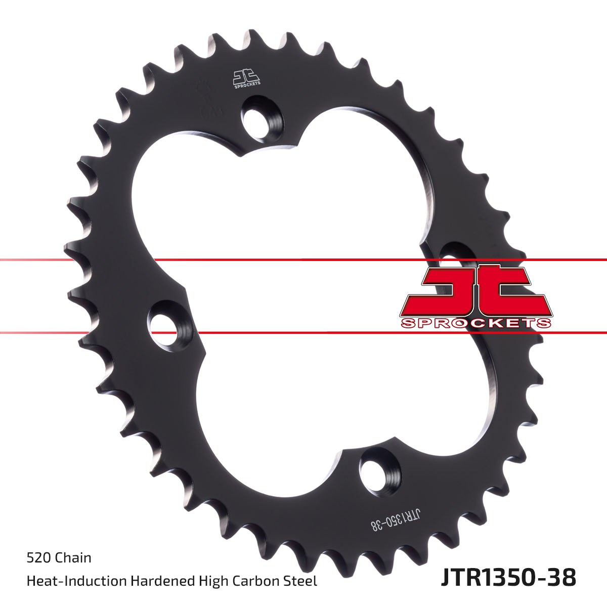 Lánckerék hátsó, 520-as lánchoz, JTR1350.38