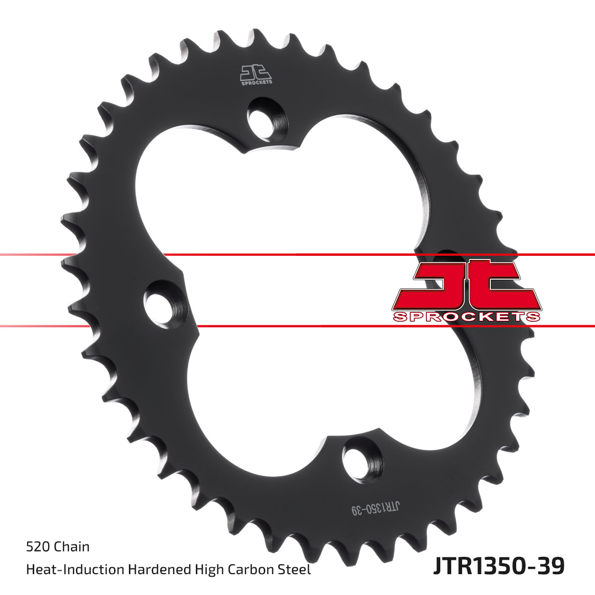 Lánckerék hátsó, 520-as lánchoz, JTR1350.39