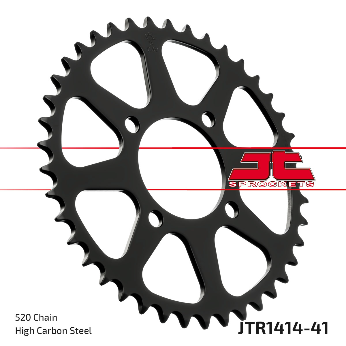 Lánckerék hátsó, 520-as lánchoz, JTR1414.41