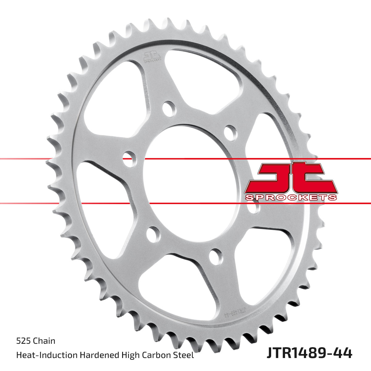 Lánckerék hátsó, 525-ös lánchoz, JTR1489.44