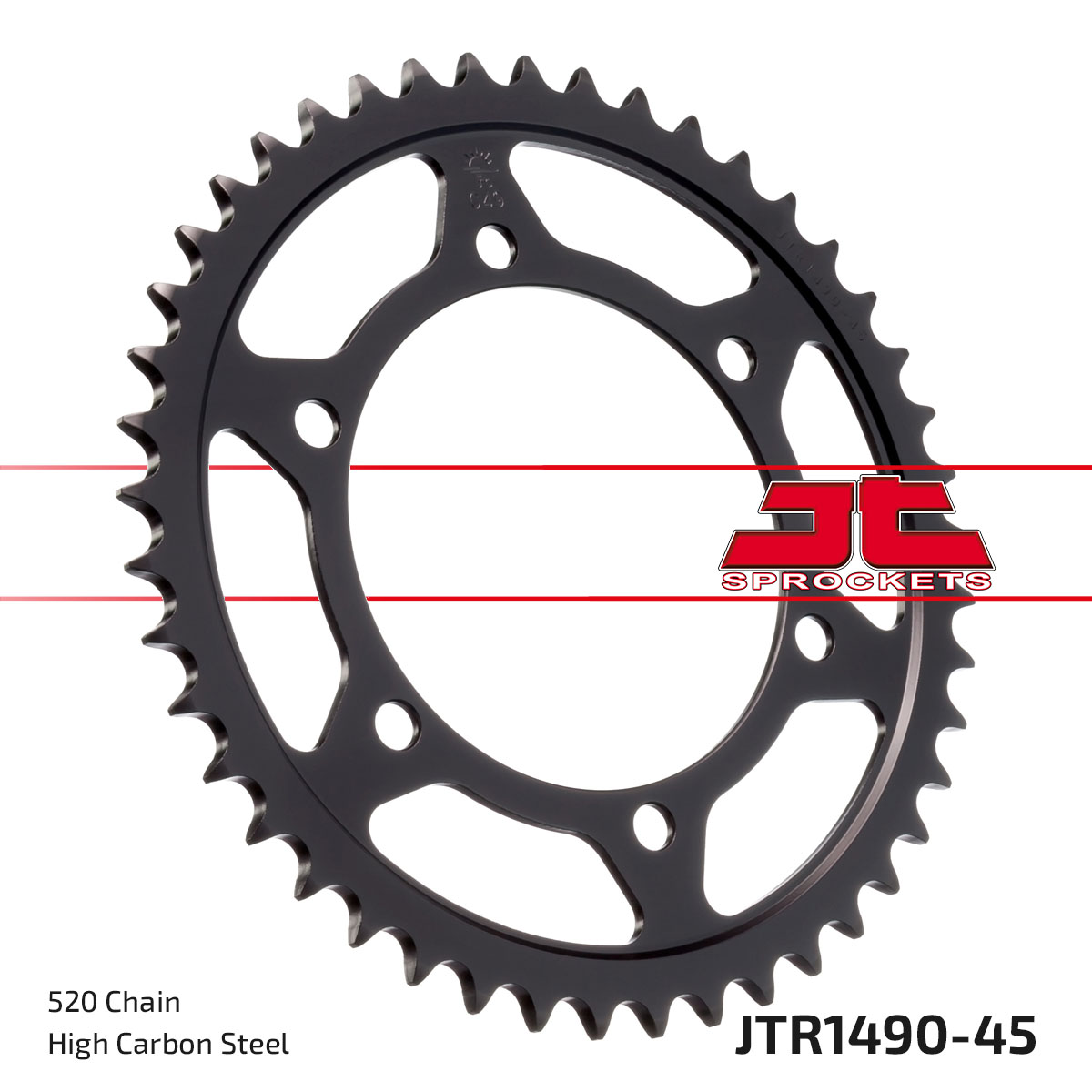 Lánckerék hátsó, 520-as lánchoz, JTR1490.45