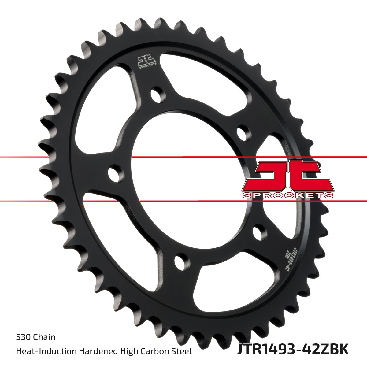 Lánckerék hátsó, 530-as lánchoz, JTR1493.42ZBK
