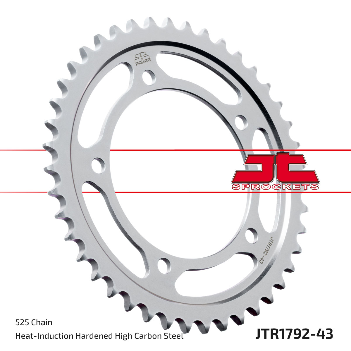 Lánckerék hátsó, 525-ös lánchoz, JTR1792.43