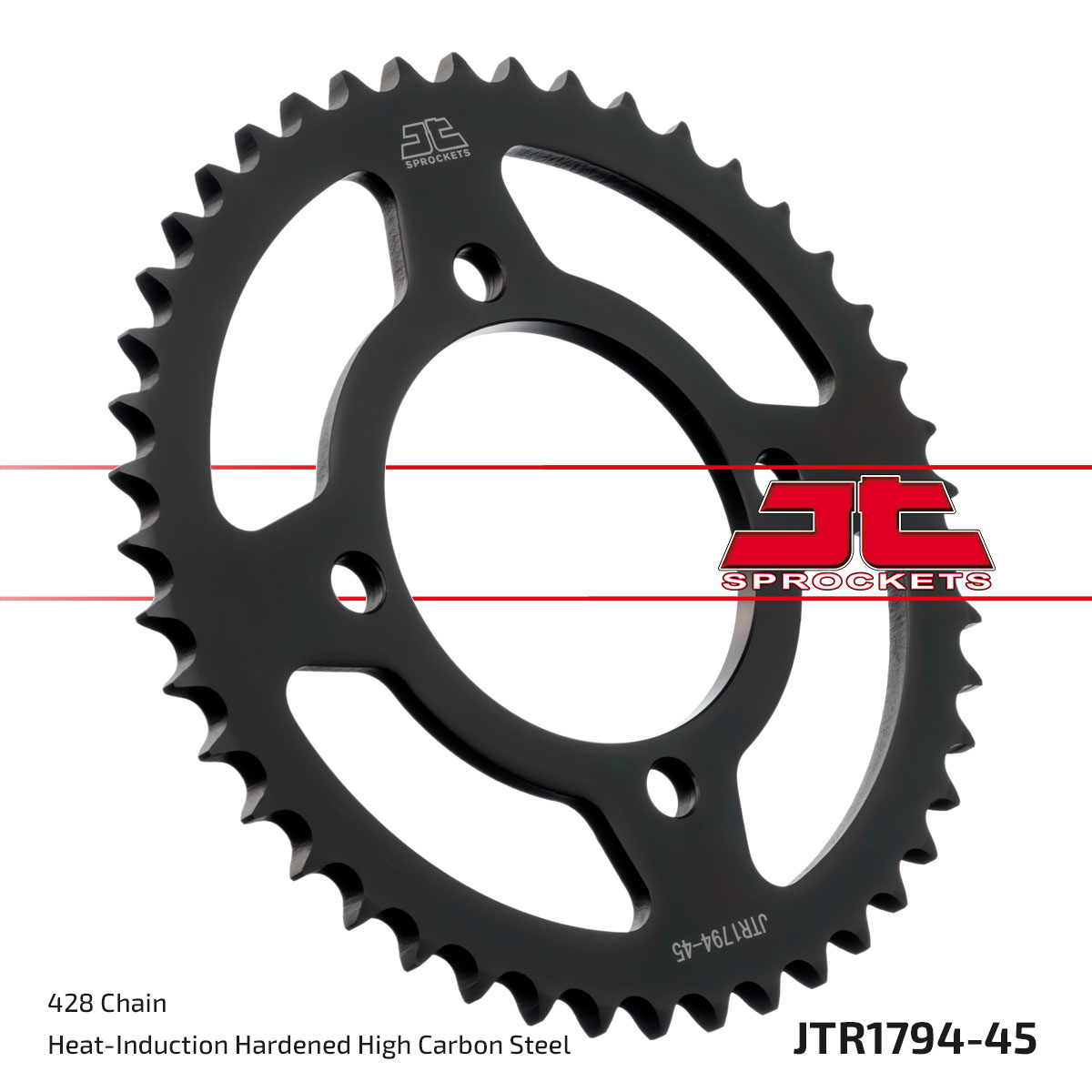 Lánckerék hátsó, 428-as lánchoz, JTR1794.45