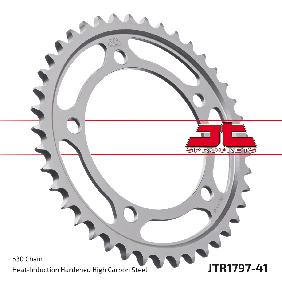 Lánckerék hátsó, 530-as lánchoz, JTR1797.41