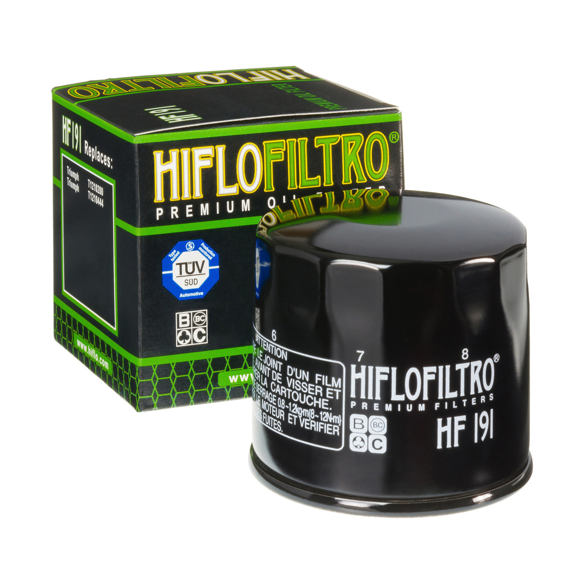 Olajszűrő Hiflofiltro HF191