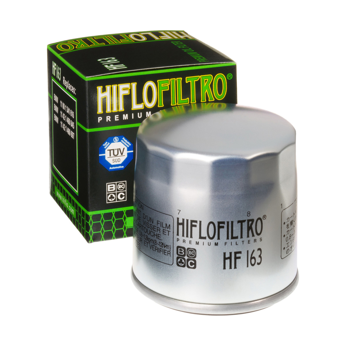 Olajszűrő Hiflofiltro HF163