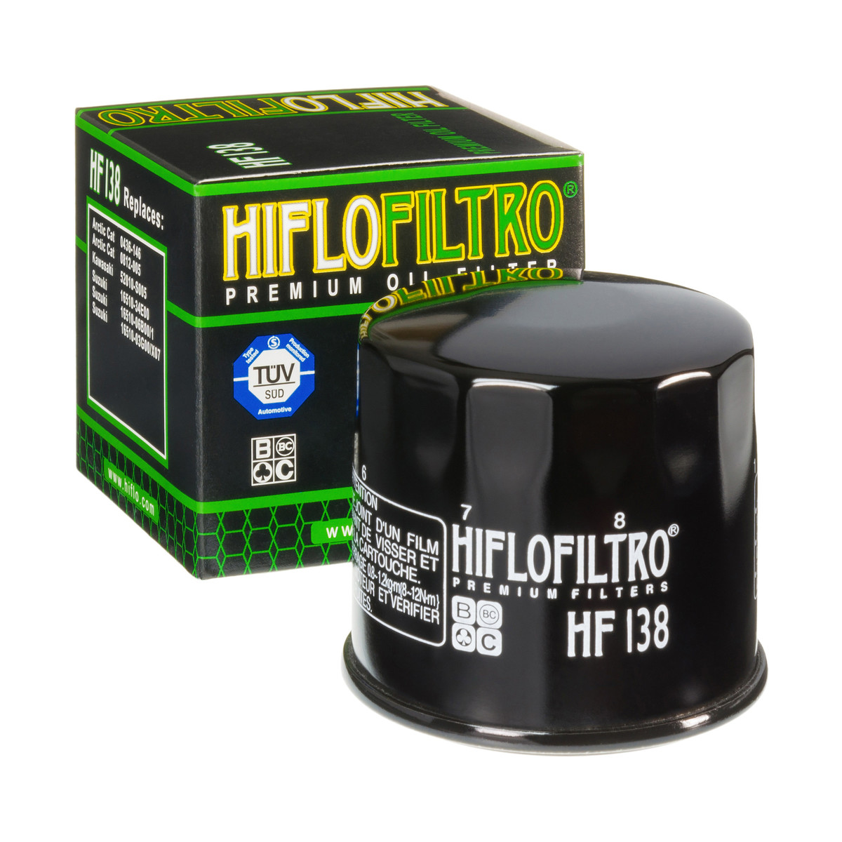 Olajszűrő Hiflofiltro HF138