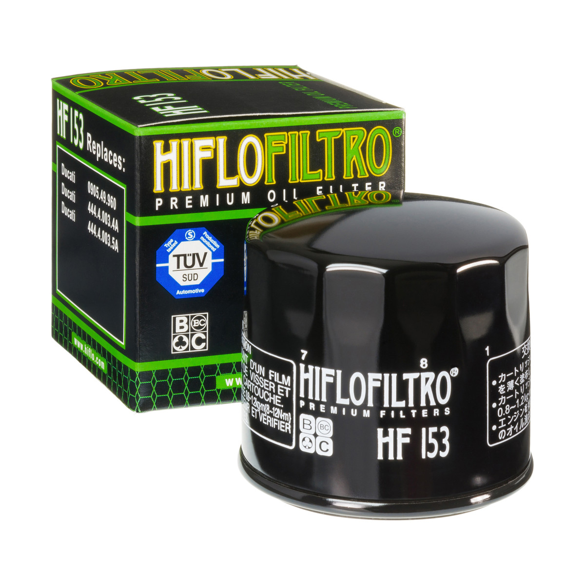 Olajszűrő Hiflofiltro HF153